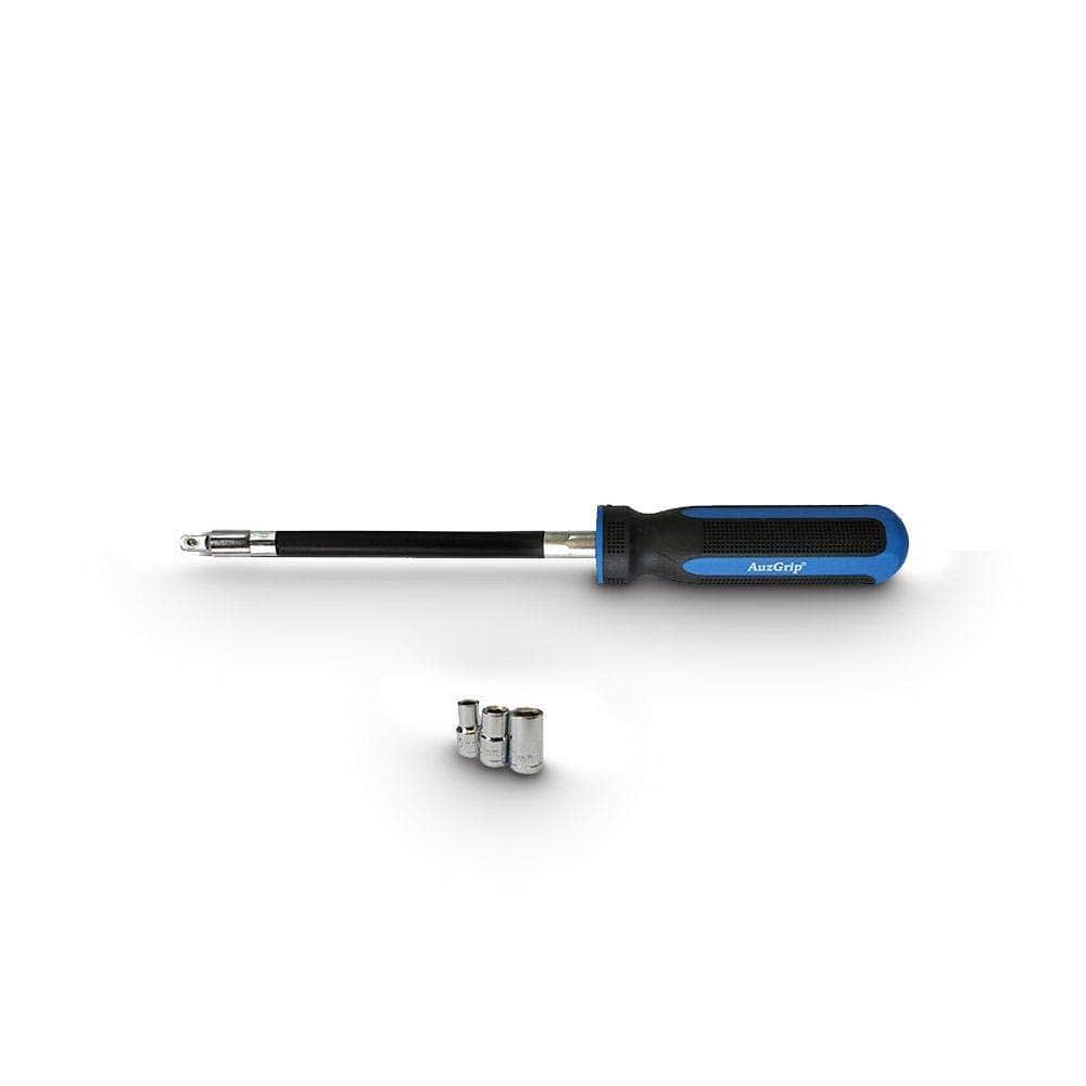 AuzGrip AuzGrip A55175 4 Piece 150mm Flexible Hose Clamp Nut Driver Set