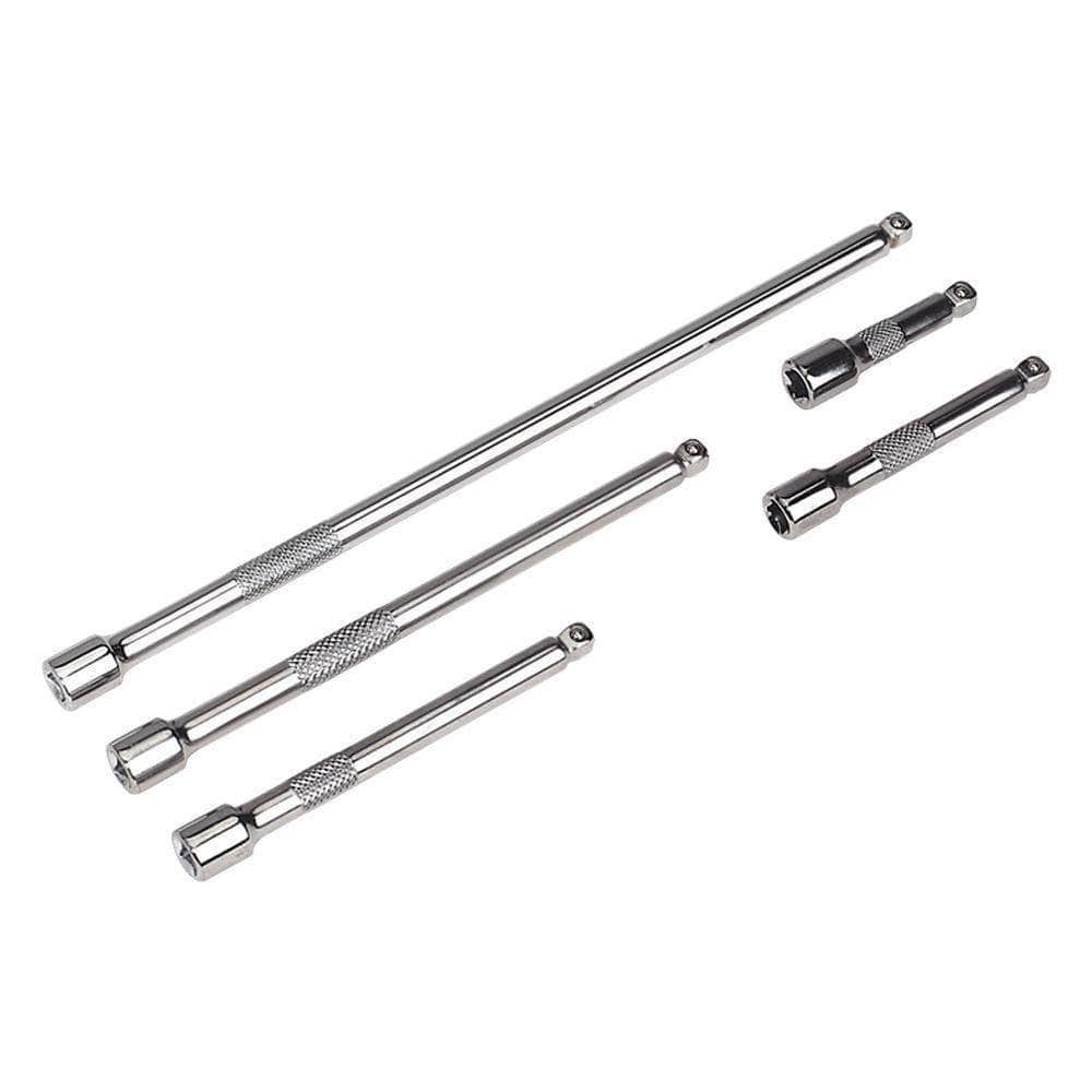 AuzGrip AuzGrip A67005 5 Piece 1/4" Square Drive Wobble Extension Bar Set