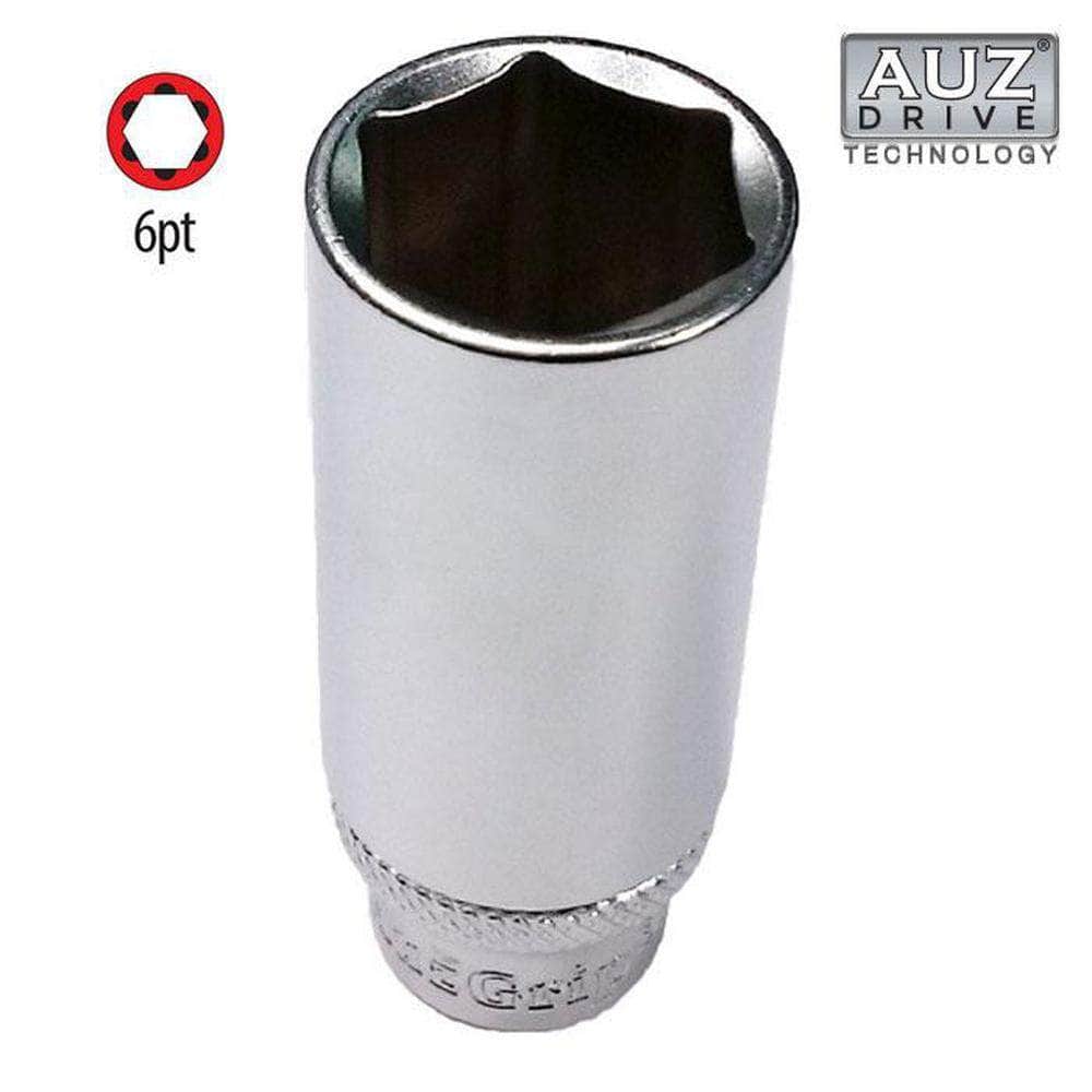 AuzGrip AuzGrip A75558 12mm 6 Point 3/8" Square Drive Deep Socket