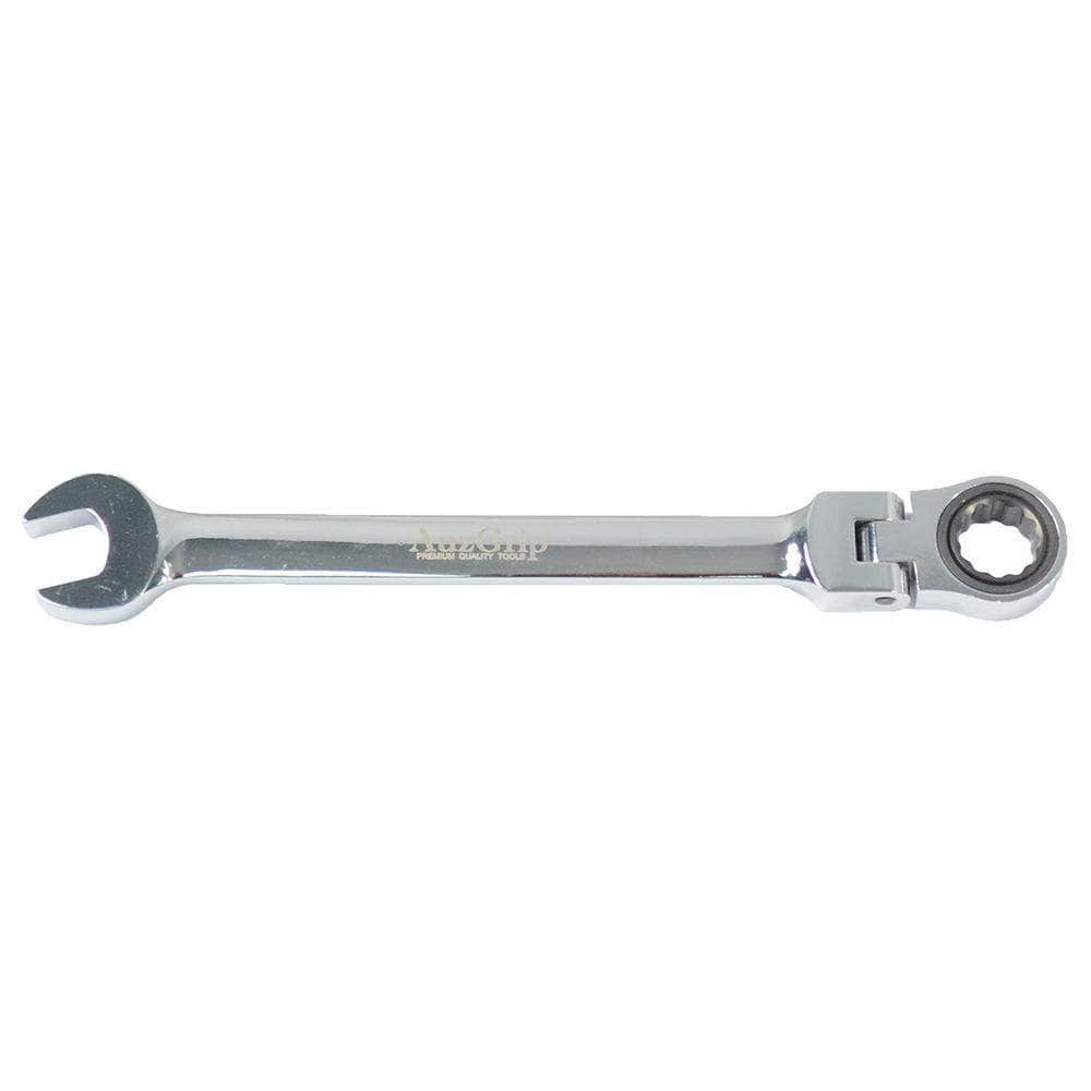 AuzGrip AuzGrip A89726 19mm Flexible Open End & Ring Combination Ratchet Spanner