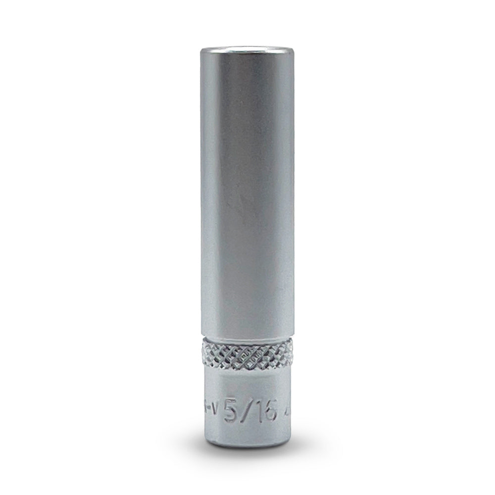 AuzGrip 5/16 Inch SAE 6 Point 1/4 Inch Square Drive Deep Socket Front