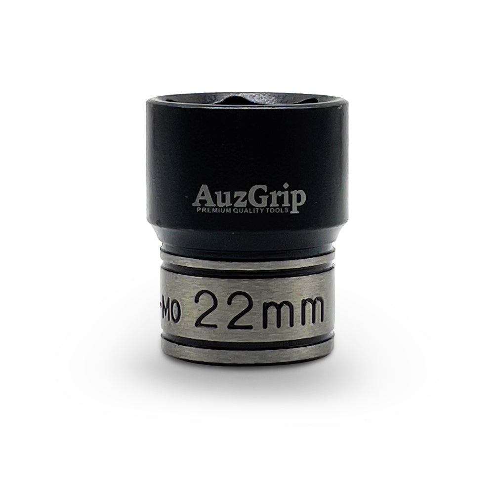 AuzGrip A84522 22mm Thin Wall Impact Socket Front