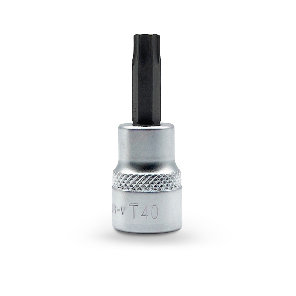 AuzGrip T40 3/8 Inch Square Drive E-Torx Bit Socket Front
