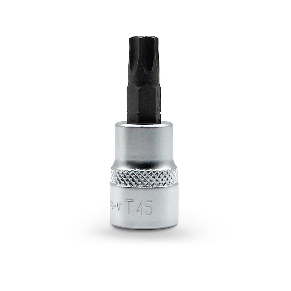 AuzGrip T45 3/8 Inch Square Drive E-Torx Bit Socket Front
