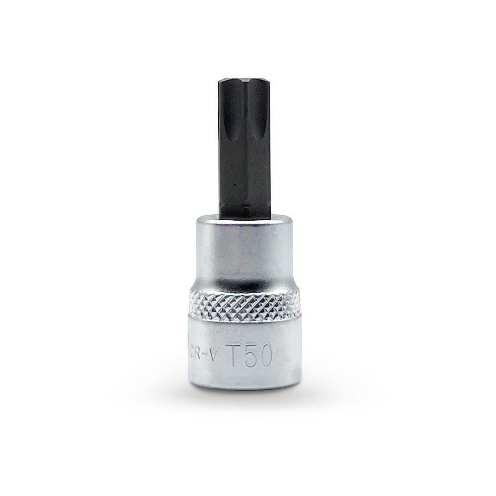 AuzGrip T50 3/8 Inch Square Drive E-Torx Bit Socket Front