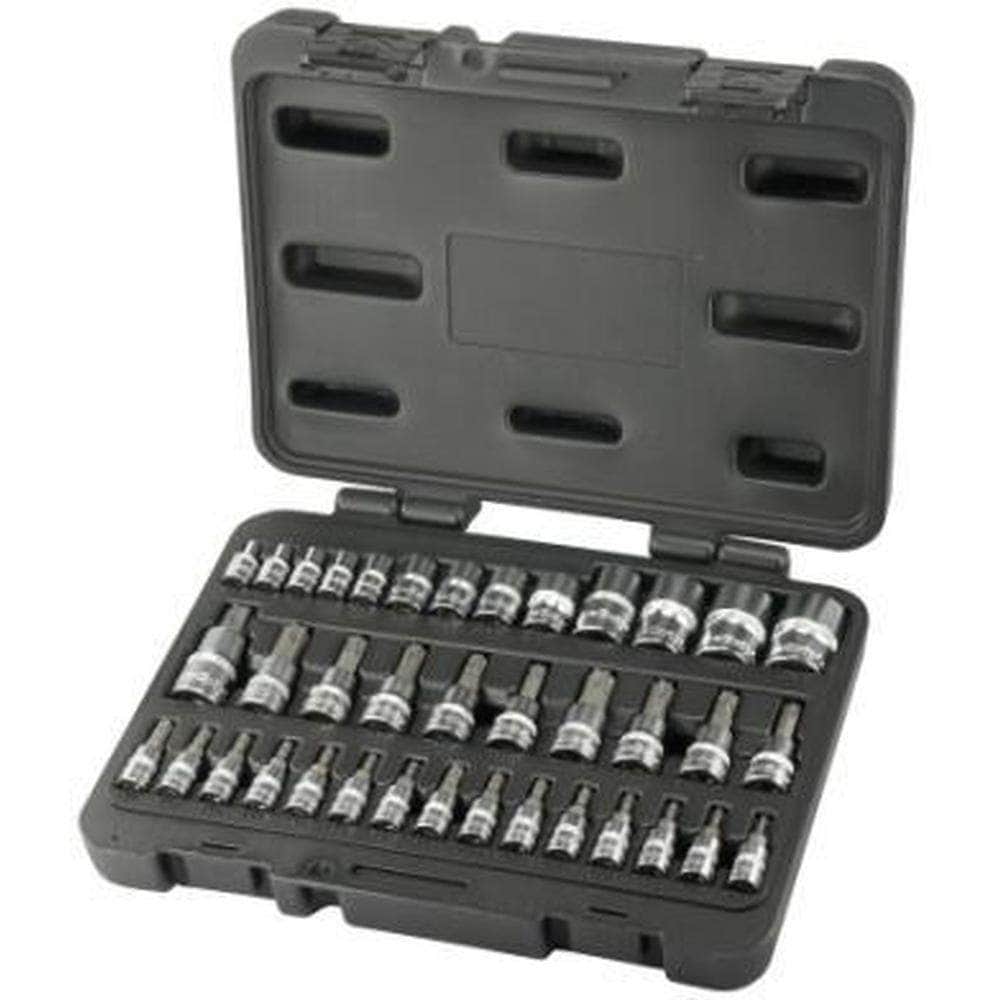 AuzGrip AuzGrip A71140 38 Piece Torx Bit and E-Torx Bit Socket Set