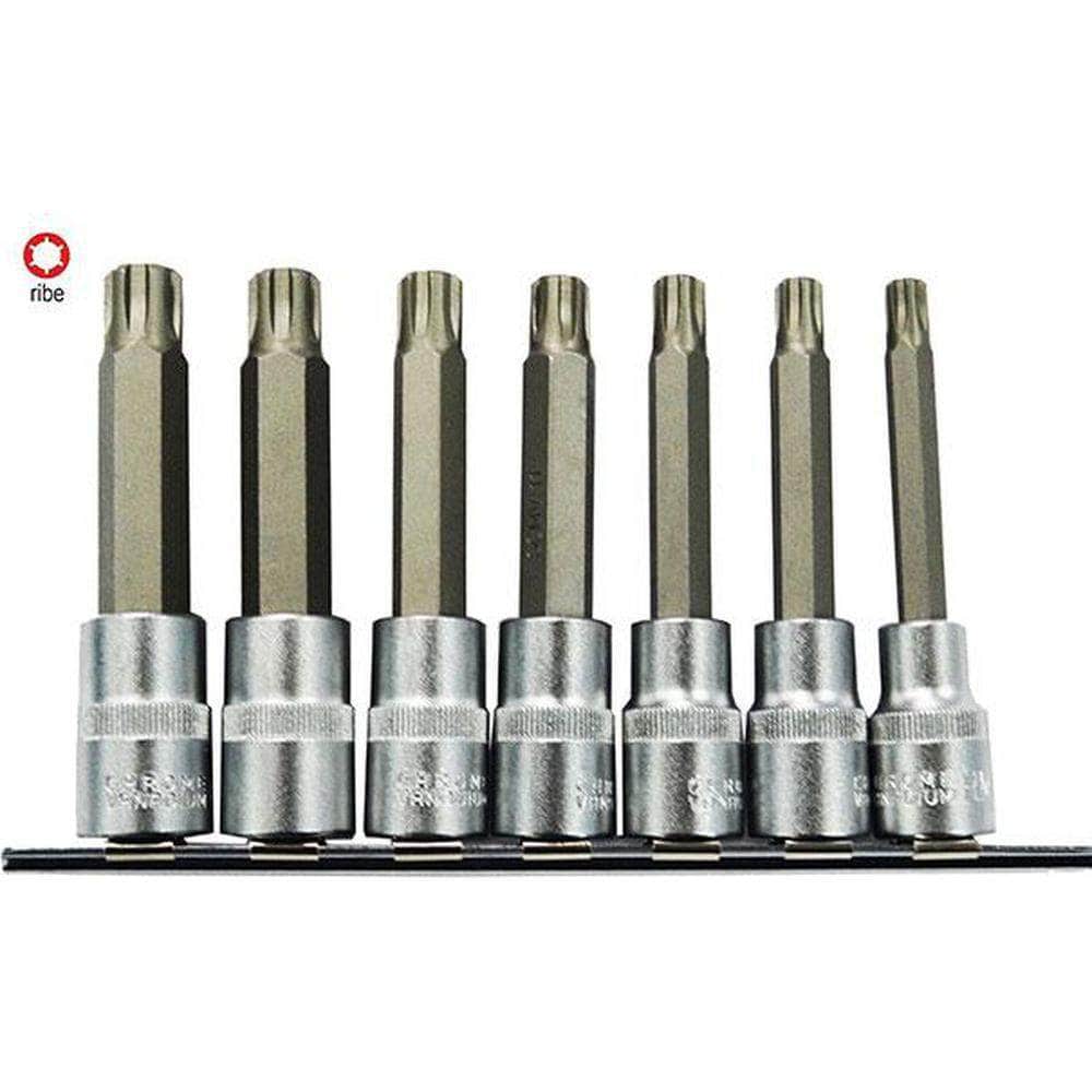 AuzGrip AuzGrip A76101 11 Piece SAE 12 Point 1/2" Square Drive Deep Socket Set