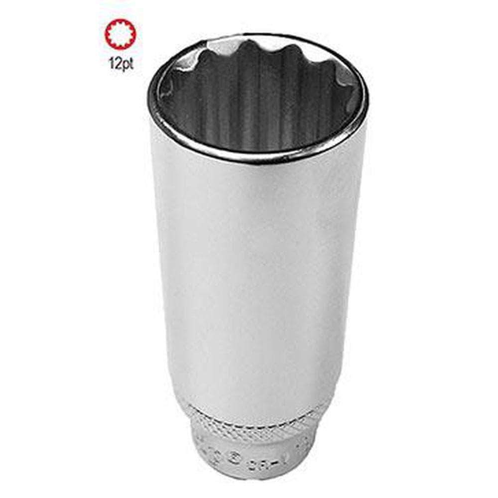 AuzGrip AuzGrip A76131 3/8" 12 Point 1/2" Square Drive Deep Socket