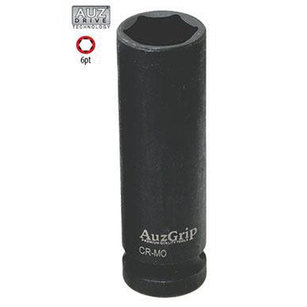 AuzGrip AuzGrip A84743 1-1/4" 6 Point 1/2" Square Drive Deep Impact Socket