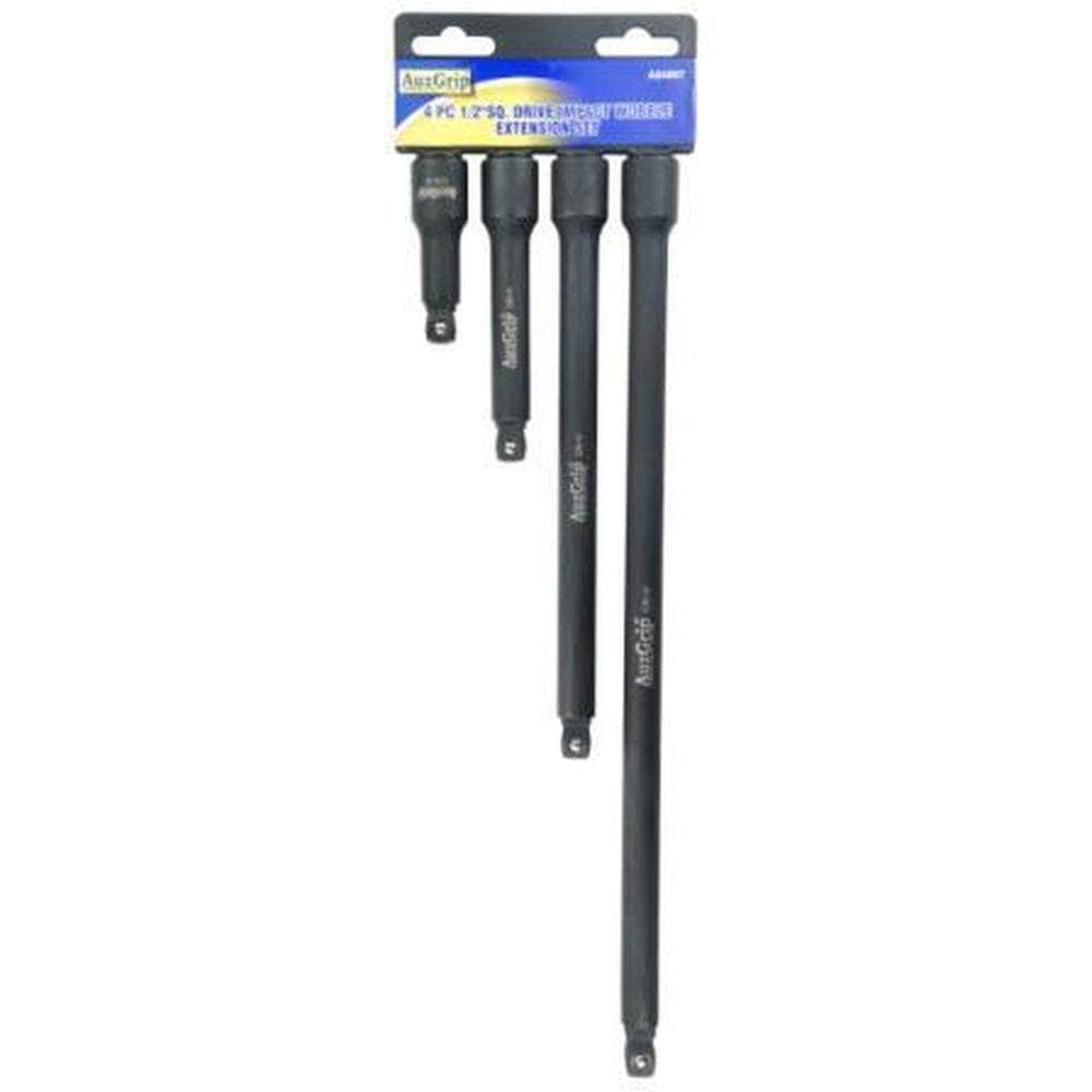 AuzGrip AuzGrip A84867 4 Piece 1/2" Square Drive Impact Wobble Extension Set